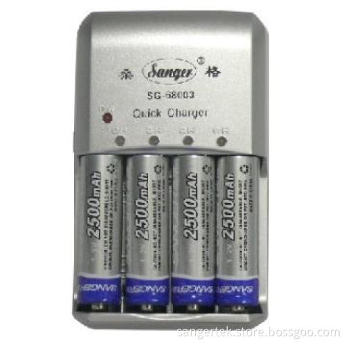 Ni-MH AA/AAA Batteries charger with four slot SG-68003